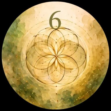 Symbole du chemin de vie 6