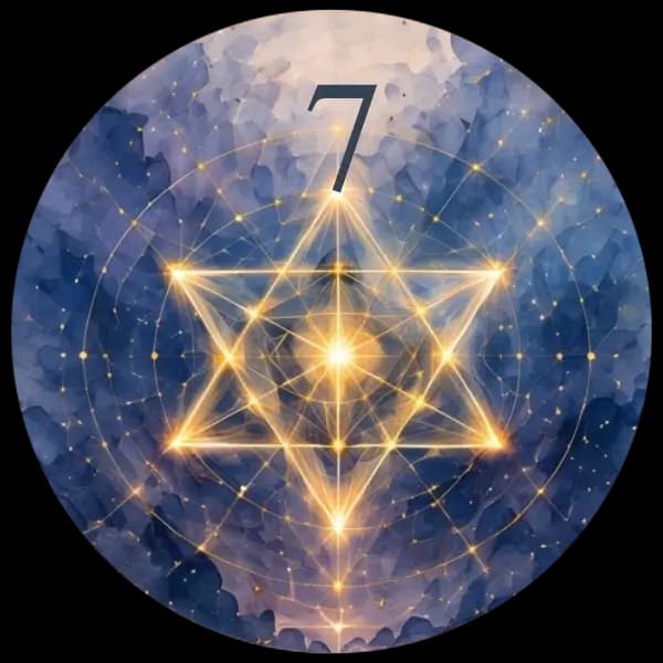 Symbole du chemin de vie 7