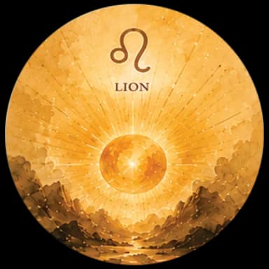 Symbole du signe Lion