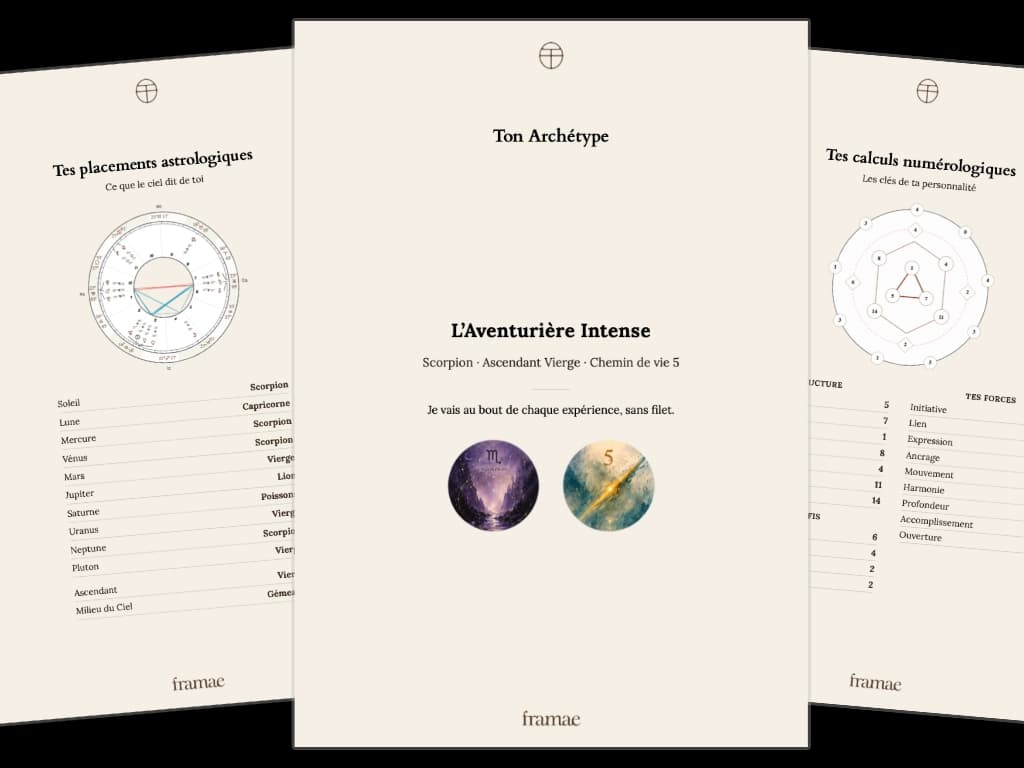 Aperçu des pages offertes du Portrait Framae