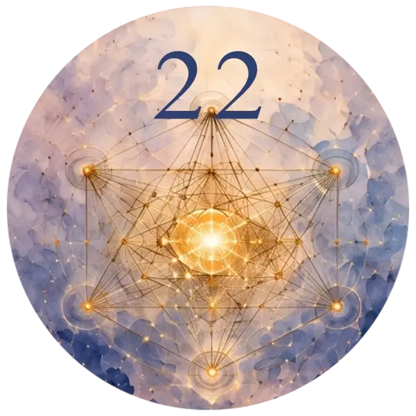 Symbole du chemin de vie 22