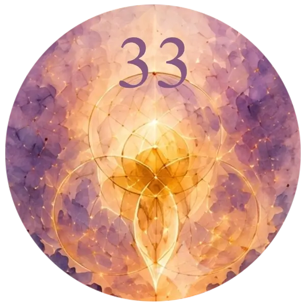 Symbole du chemin de vie 33