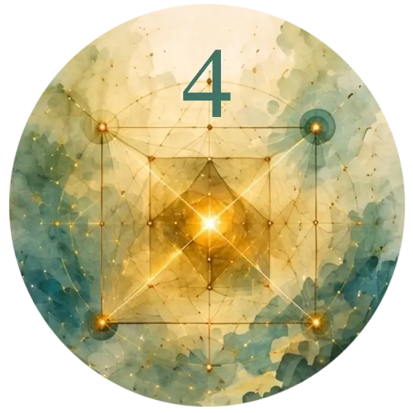 Symbole du chemin de vie 4