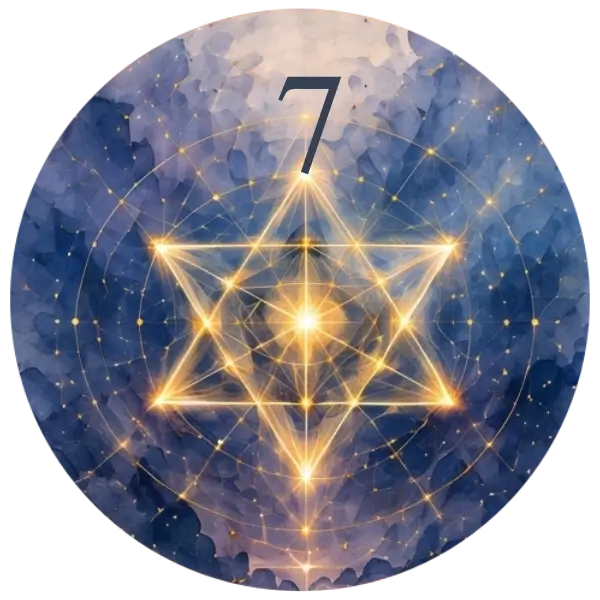 Symbole du chemin de vie 7