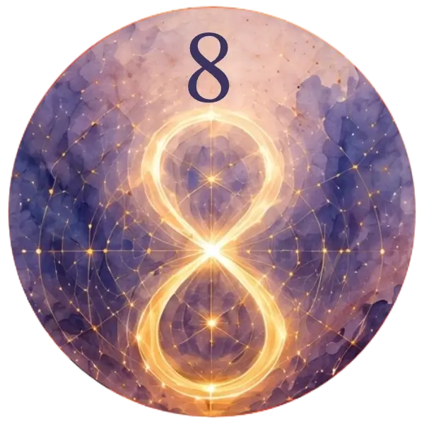 Symbole du chemin de vie 8
